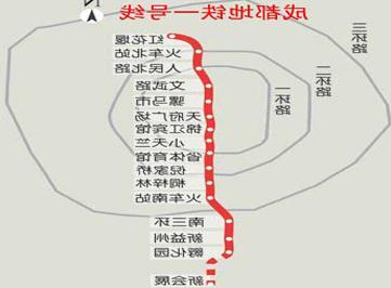 Chengdu Metro Lines 1 and 10, Sichuan Province