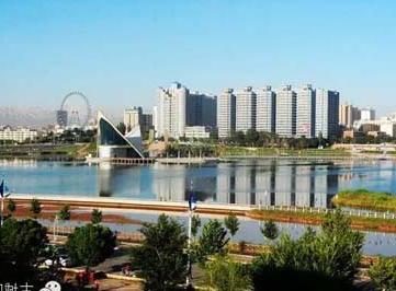 A government office in Kashgar, Xinjiang 